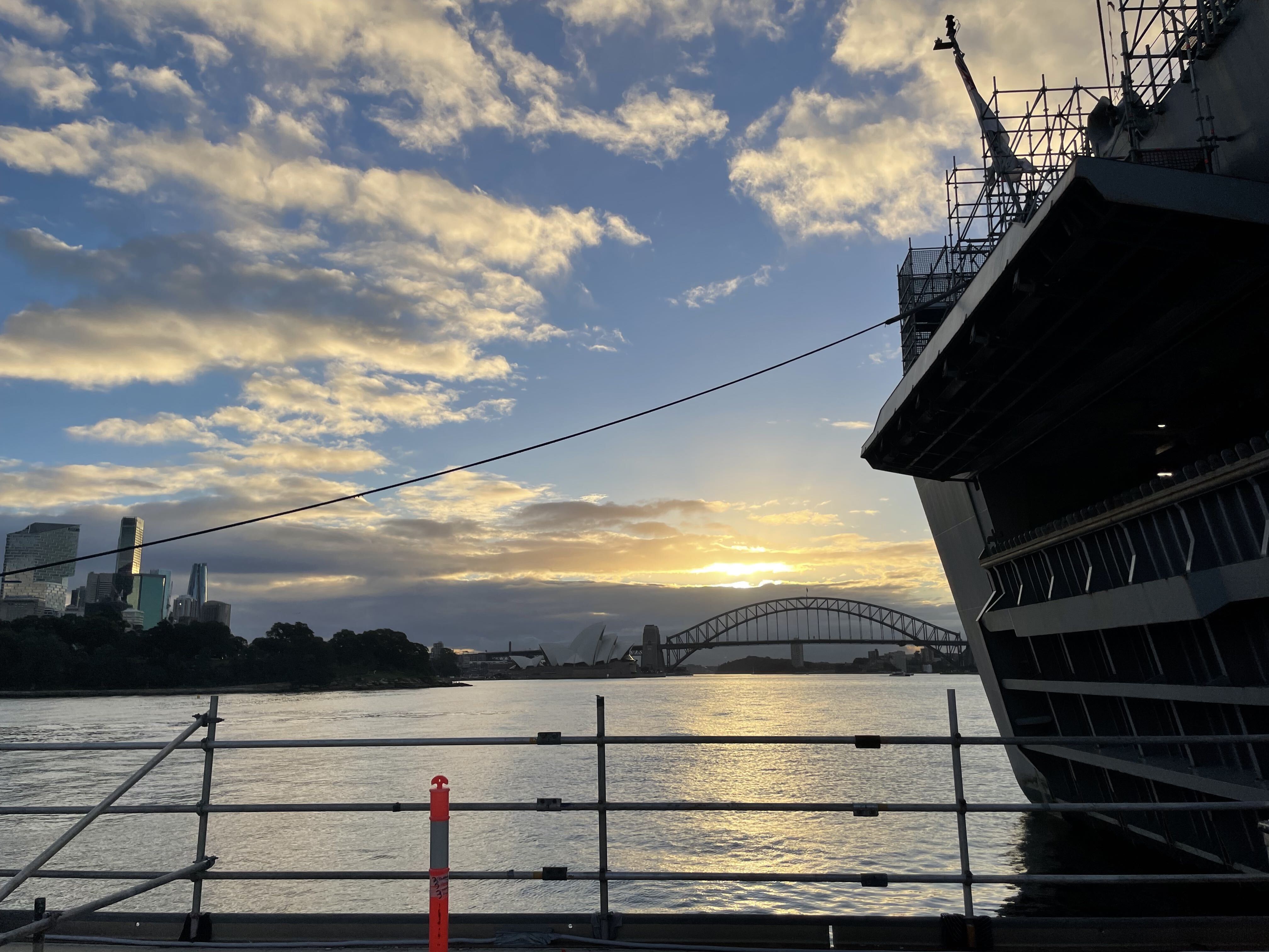 NDT Group completes Folding Fire Barrier Project onboard HMAS Canberra